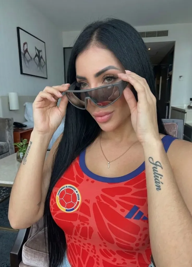 Camisa Colombia Roja